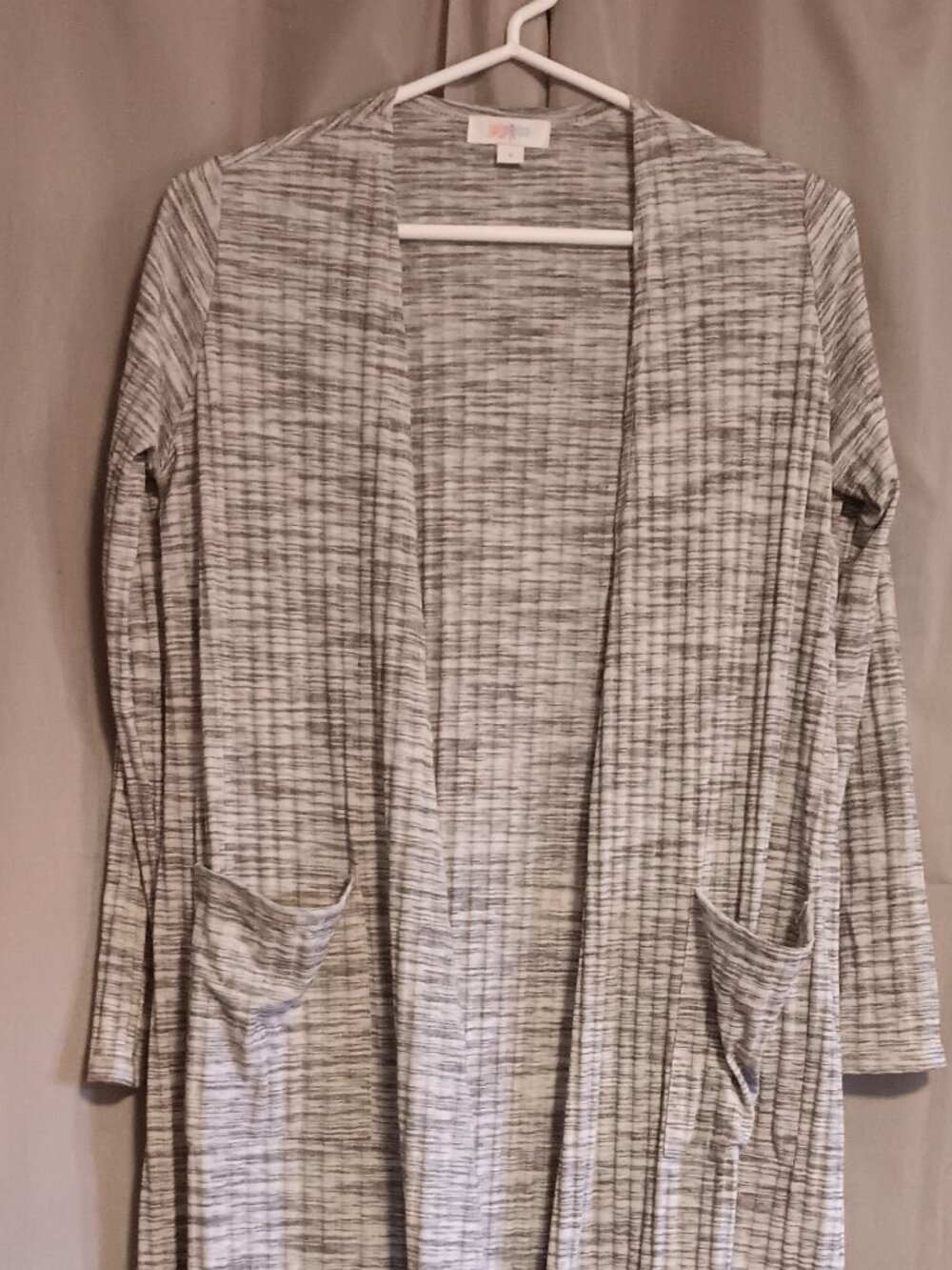 Small Grey LLR Cardigan NWOT